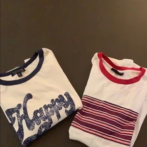 Topshop Two Pack is T shirts